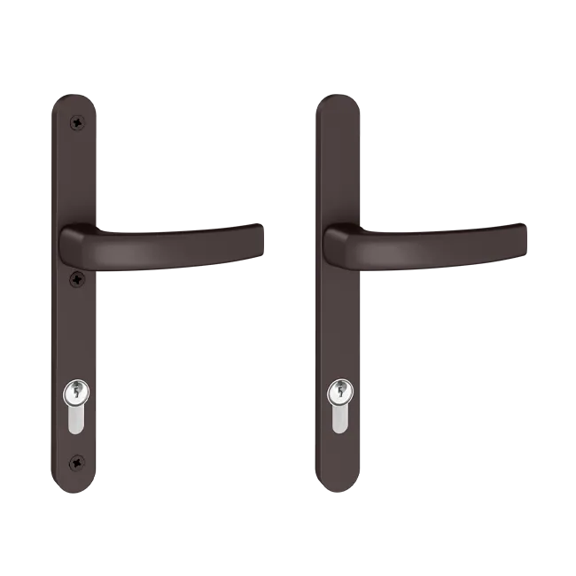 Veranda door handle - RAL8019
