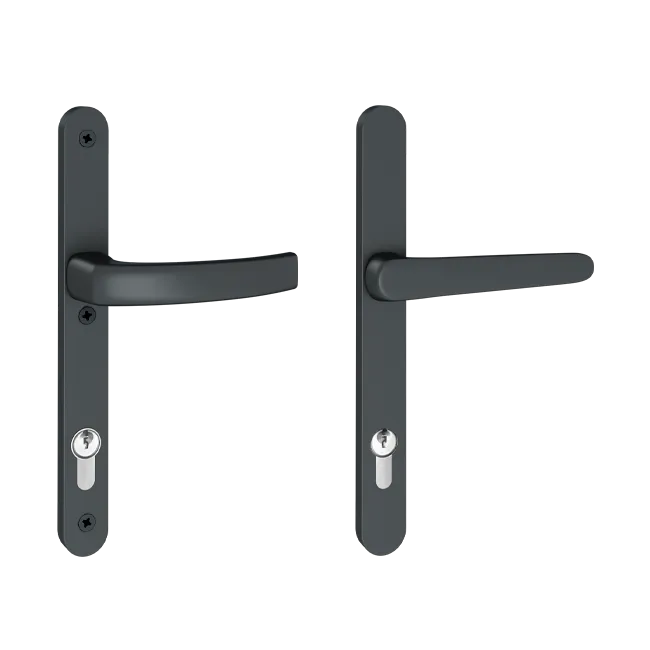 Veranda door handle - RAL7016
