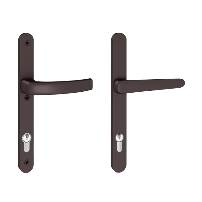 Veranda door handle - RAL8019