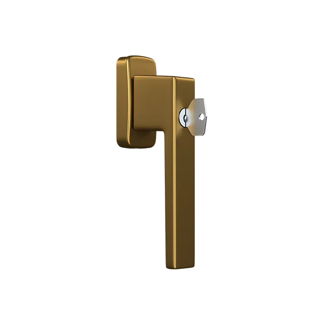 Window handle with a key - KWADRAT F4