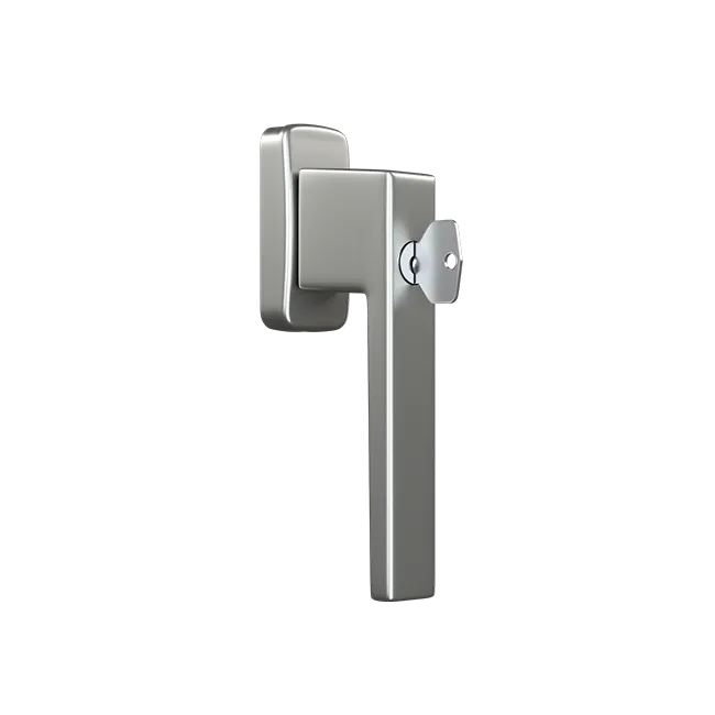 Window handle with a key - KWADRAT F9